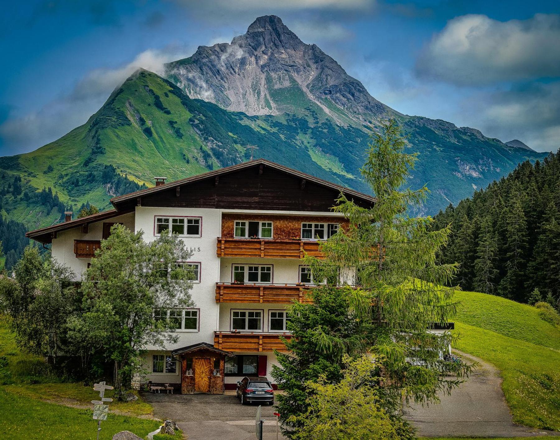 Haus Wallis By Stayfritz - Ski-In Ski-Out Zimmer 'Garni' Am Arlberg Warth  Exterior foto