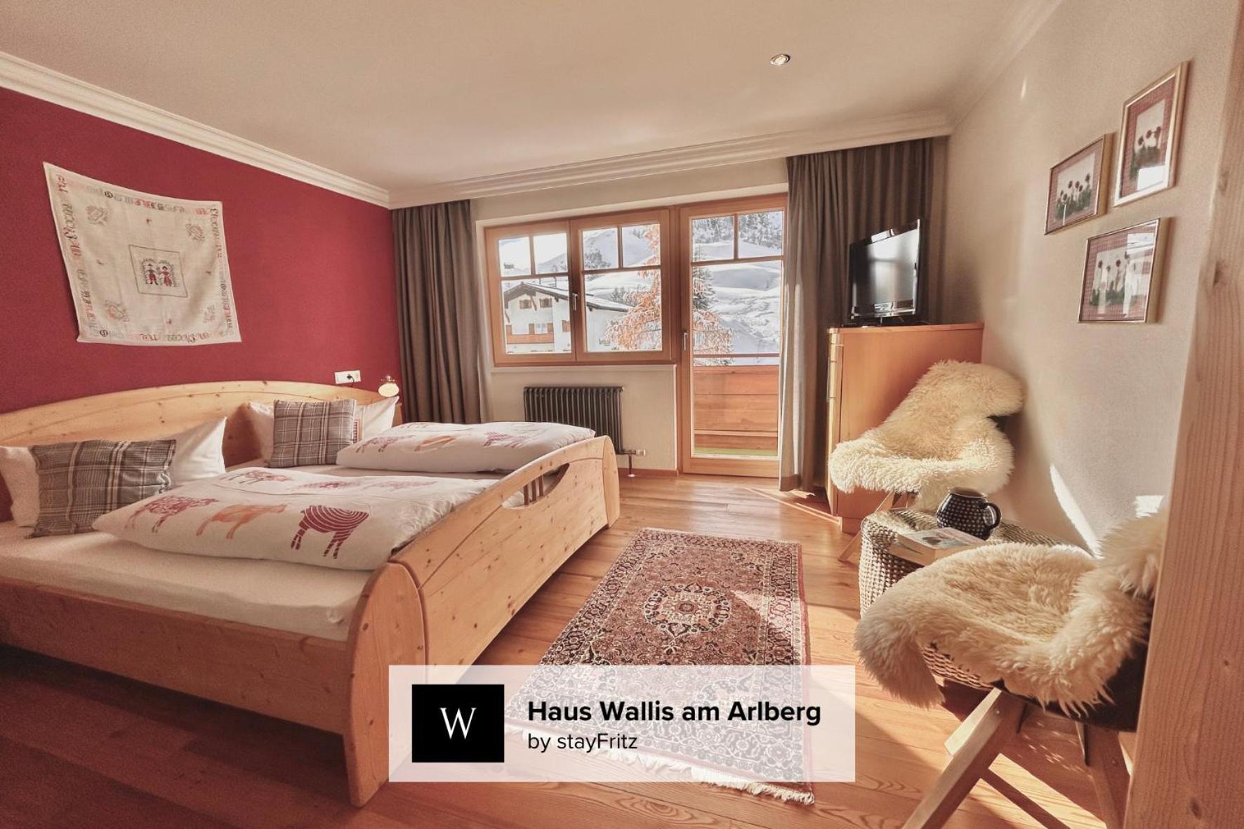 Haus Wallis By Stayfritz - Ski-In Ski-Out Zimmer 'Garni' Am Arlberg Warth  Exterior foto